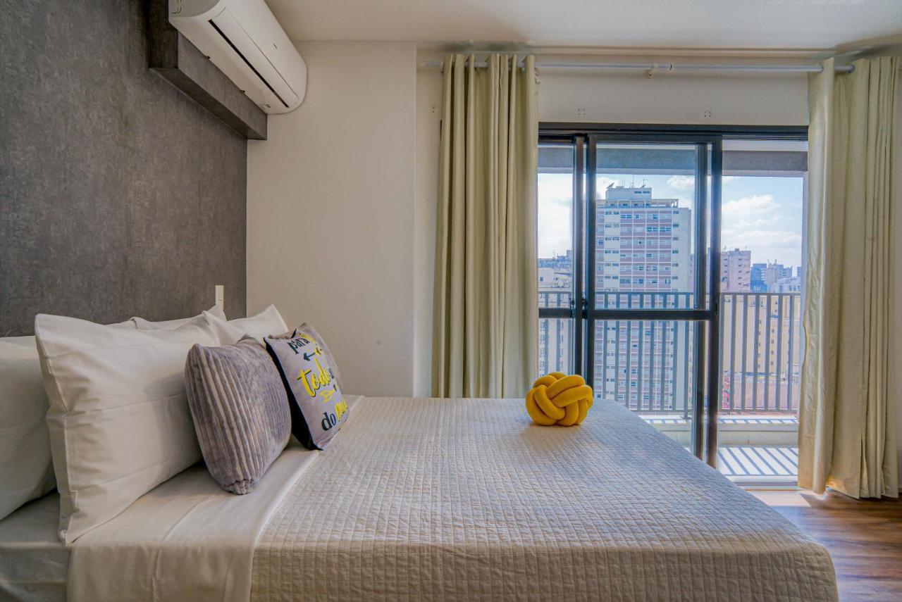 360 Suites Aurora Republica - Apartamentos Mobiliados Сан-Паулу Екстер'єр фото