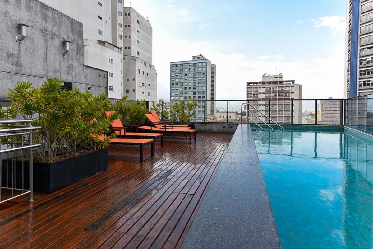 360 Suites Aurora Republica - Apartamentos Mobiliados Сан-Паулу Екстер'єр фото